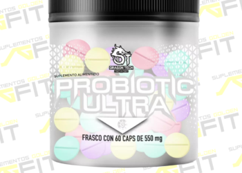 Probiotic Ultra, Lactobacilos, Fos, 60 Cápsulas